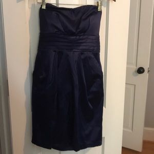 Formal blue dress